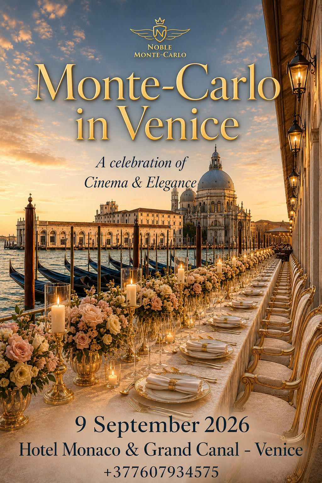 Monte-Carlo evening in Venice: 9 September